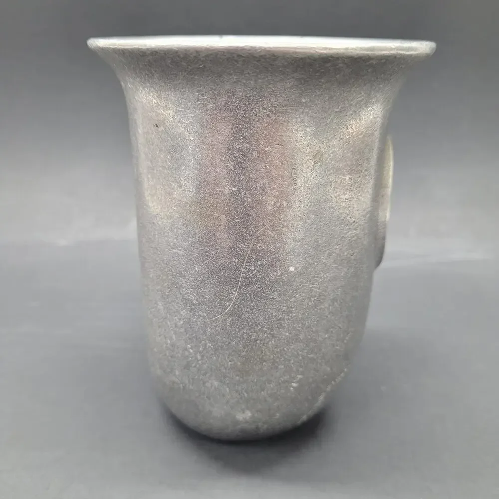 Vtg Carson Horn Shaped Pewter Mug Beer Stein St. Joes Vancouver Sausagefest 1982